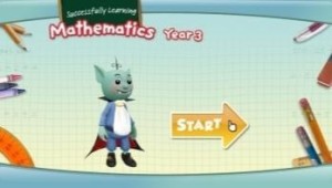 Carátula de Successfully Learning Mathematics: Year 3  WIIWARE