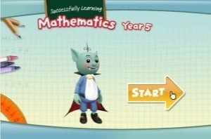 Carátula de Successfully Learning Mathematics: Year 5  WIIWARE