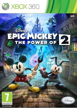 Carátula de Epic Mickey 2 El Retorno De Dos Héroes X360