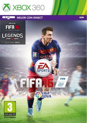 Carátula de FIFA 16  X360