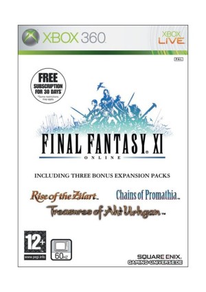 Carátula de Final Fantasy XI X360