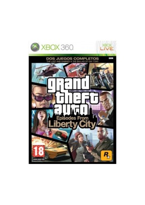 Carátula de Grand Theft Auto Episodes From Liberty City X360
