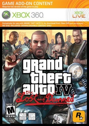 Carátula de Grand Theft Auto IV The Lost and Damned X360