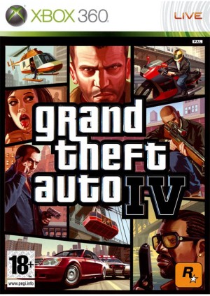 Carátula de Grand Theft Auto IV X360