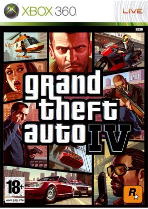 Carátula de Grand Theft Auto IV  X360