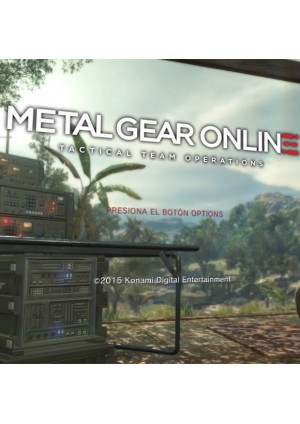 Carátula de Metal Gear Online X360