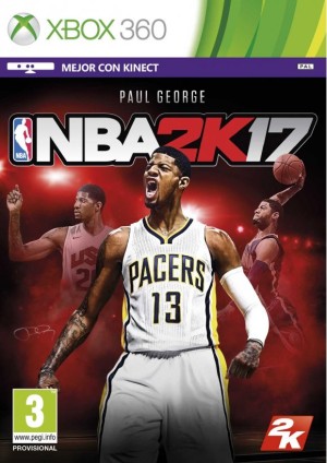 Carátula de NBA 2K17 X360
