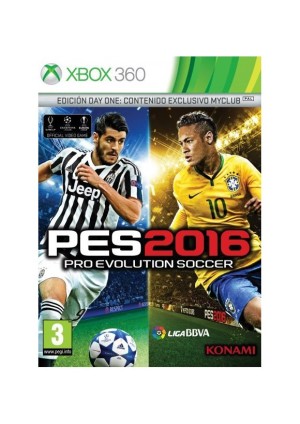 Carátula de Pro Evolution Soccer 2016  X360
