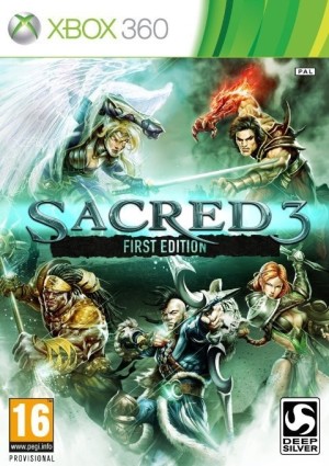 Carátula de Sacred 3  X360