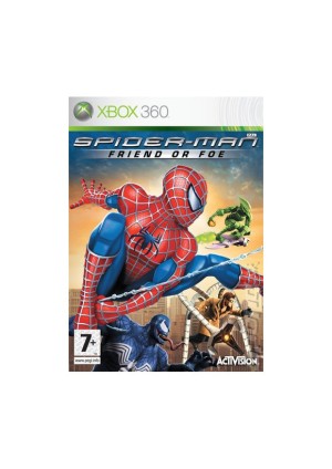 Carátula de Spider-Man Amigo o enemigo X360