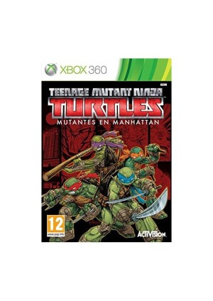 Carátula de Teenage Mutant Ninja Turtles: Mutantes en Manhattan X360