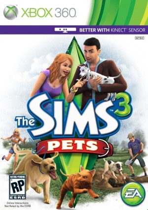 Carátula de The Sims 3 Pets  X360