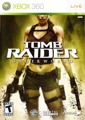 Carátula de Tomb Raider Underworld X360