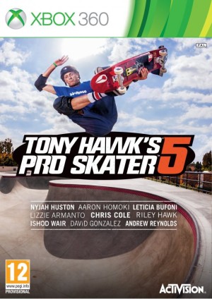 Carátula de Tony Hawk's Pro Skater 5  X360