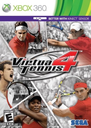 Carátula de Virtua Tennis 4  X360