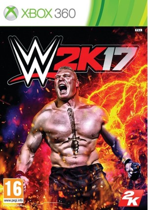 Carátula de WWE 2k17  X360