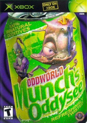 Carátula de Oddworld Munch's Oddysee  XBOX