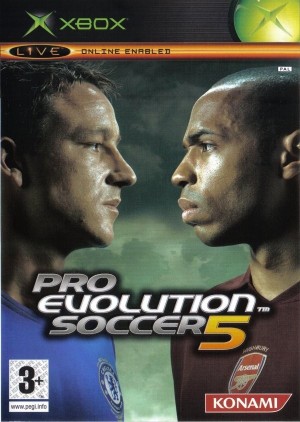 Carátula de Pro Evolution Soccer 5  XBOX