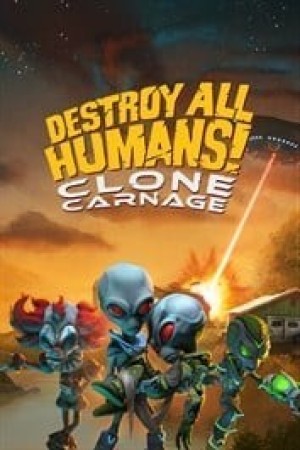 Carátula de Destroy All Humans - Clone Carnage  XONE
