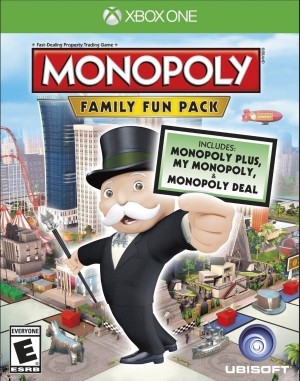 Carátula de Monopoly: Family Fun Pack  XONE