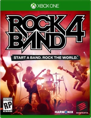 Carátula de Rock Band 4  XONE