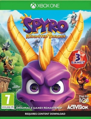 Carátula de Spyro Reignited Trilogy  XONE